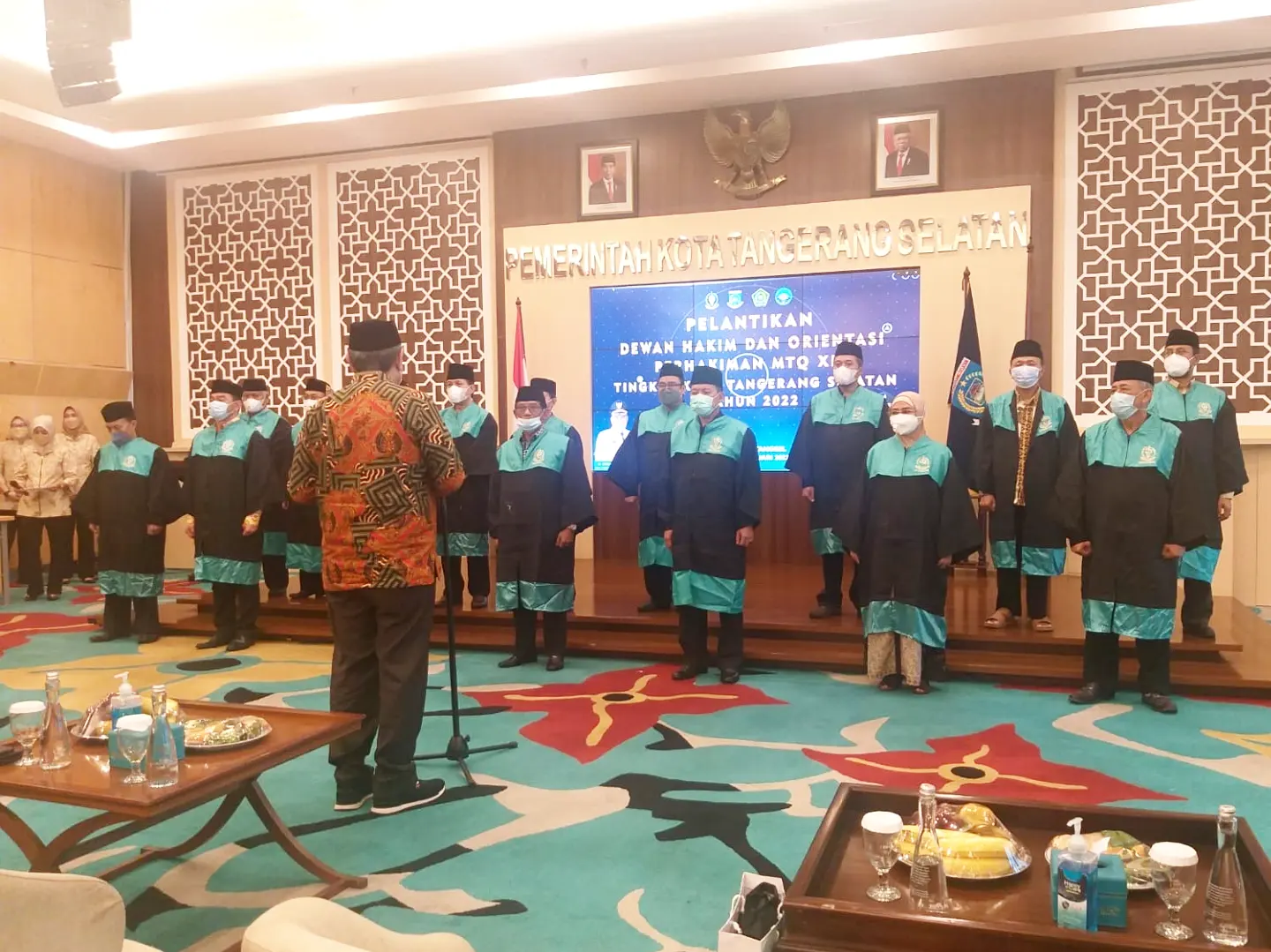 Pelantikan dan Orientasi Dewan Hakim