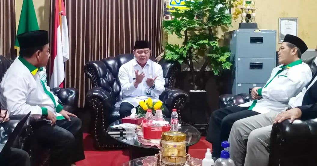 Audiensi Pengurus Baznas Kota Serang ke Kantor kemenag Kota Serang