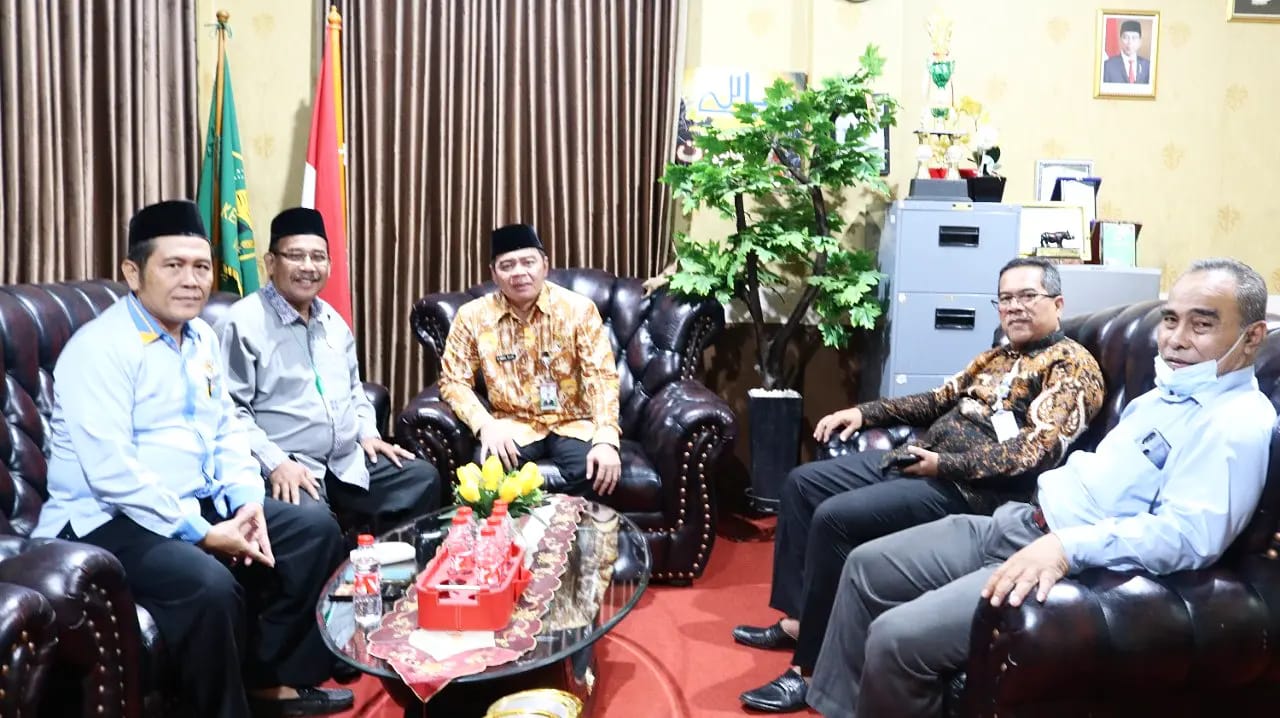Baznas Kota Serang Berkunjung ke Kantor Kemenag Kota Serang