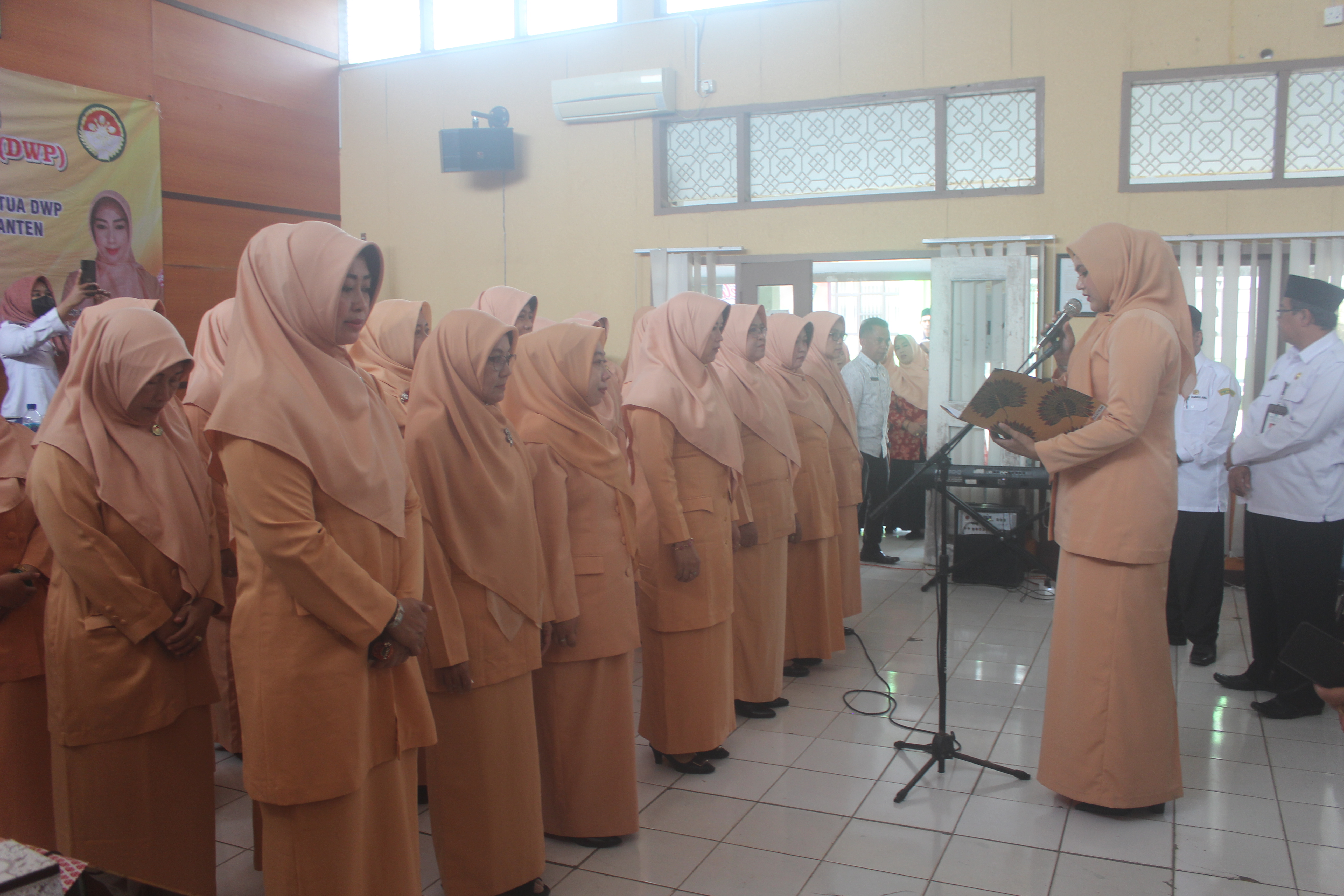 photo pelantikan DWP