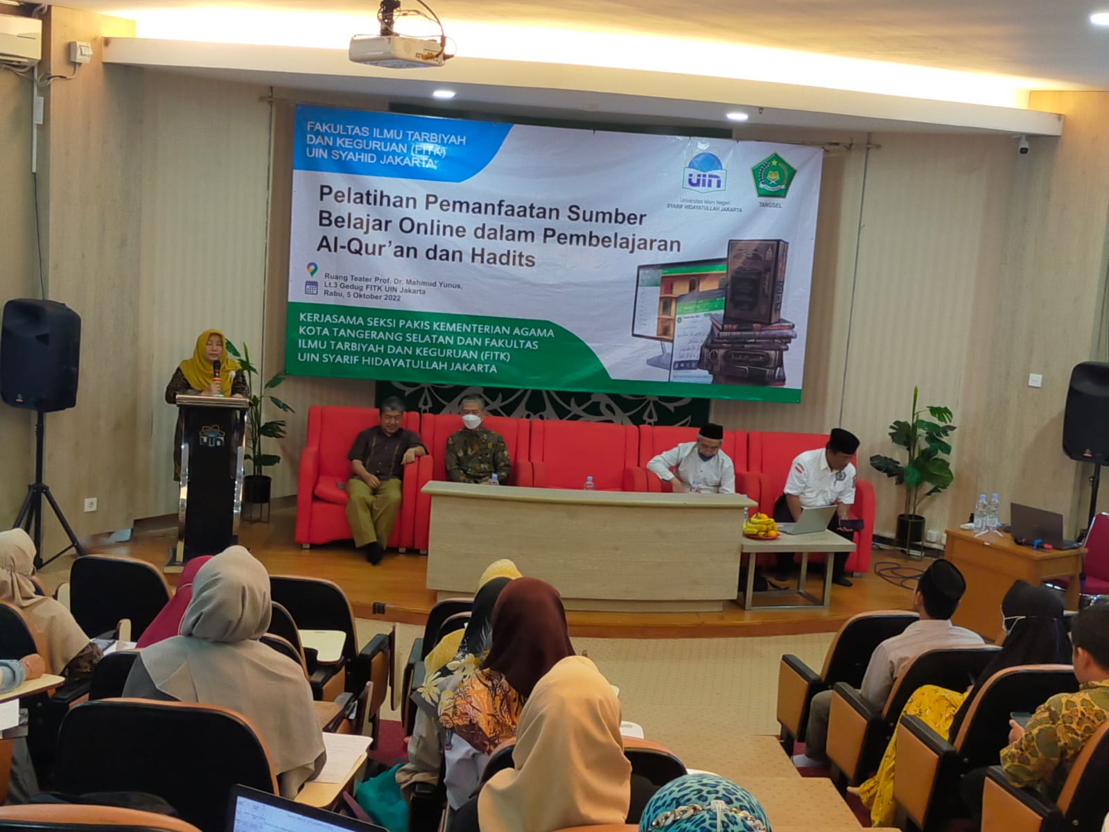 Workshop Pelatihan Pemanfaatan Sumber Belajar Online Dalam Pembelajaran Alquran dan Hadits