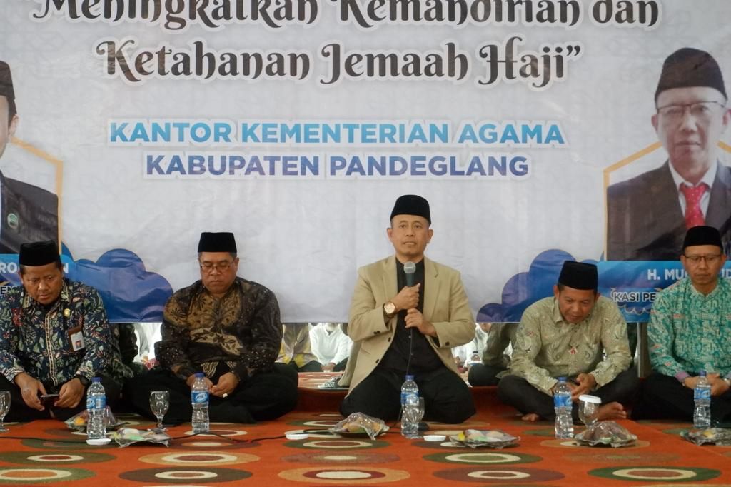 Penyuluhan manasik haji tingkat Kabupaten Pandeglang.