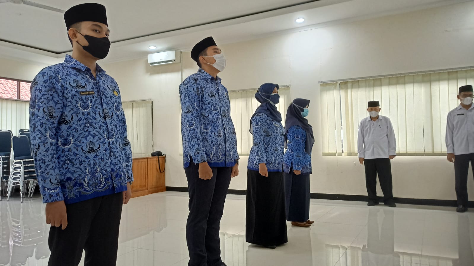 Suasana Pelantikan PNS