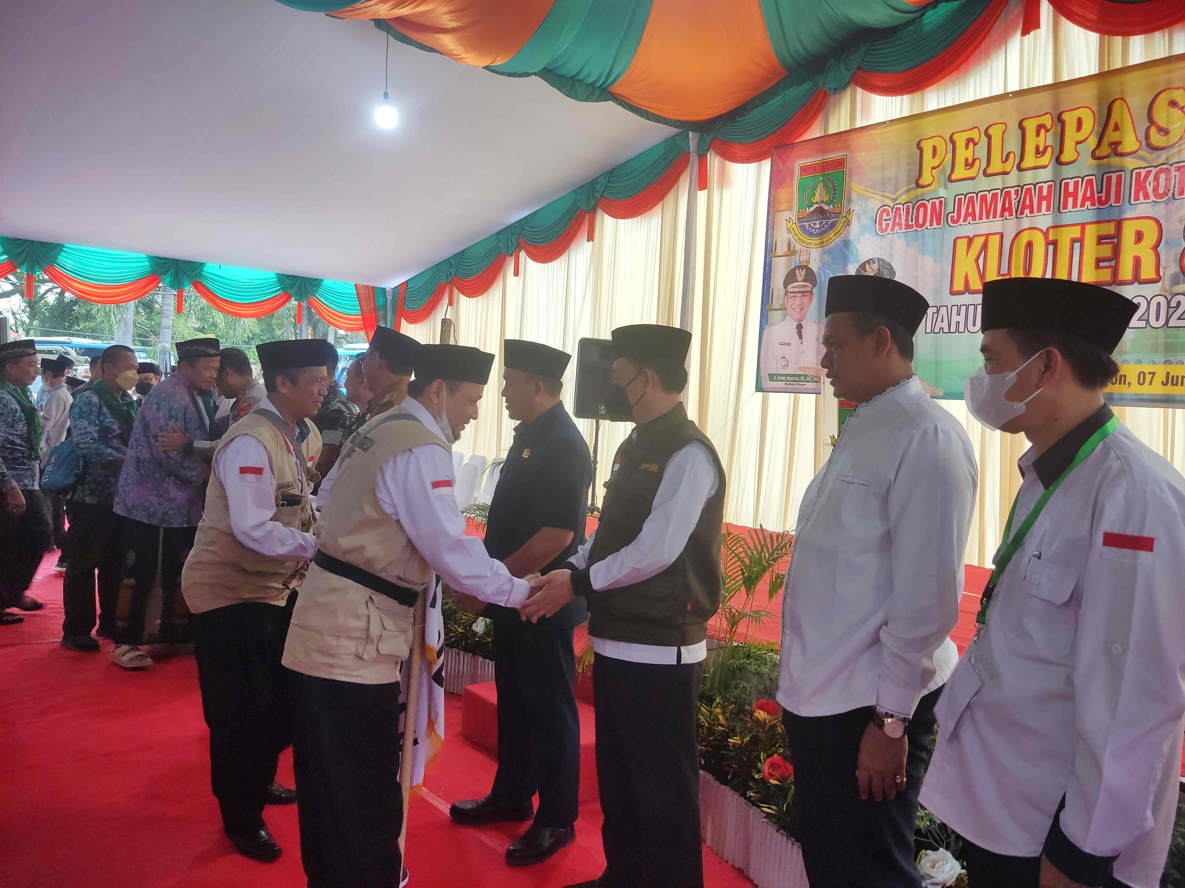 Pelepasan jemaah calon haji Kota Cilegon