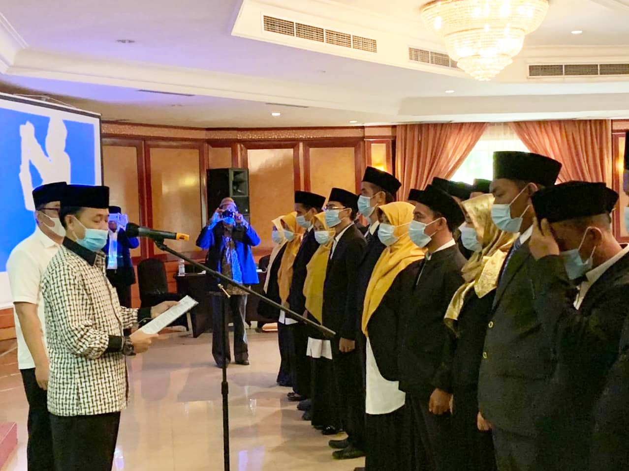 Kakanwil Kemenag Banten Lantik Pengurus FKPAI Banten Periode 2021-2025