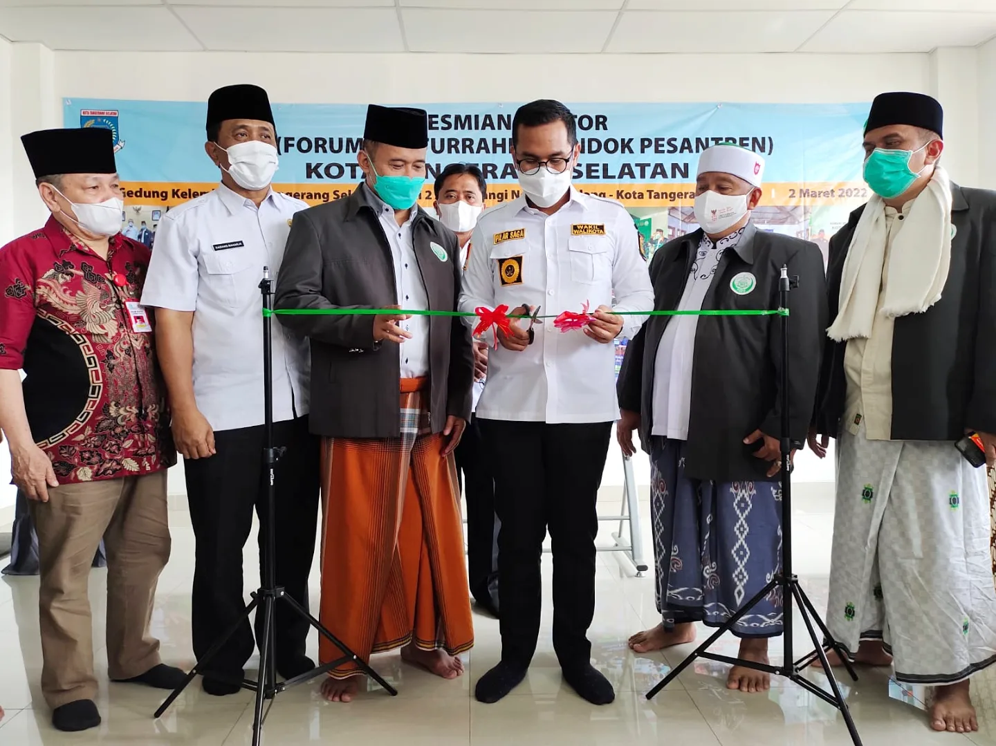 Wakil Wali Kota Tangsel Pilar Saga Ichsan Resmikan Kantor Sekretariat FSPP Tangsel