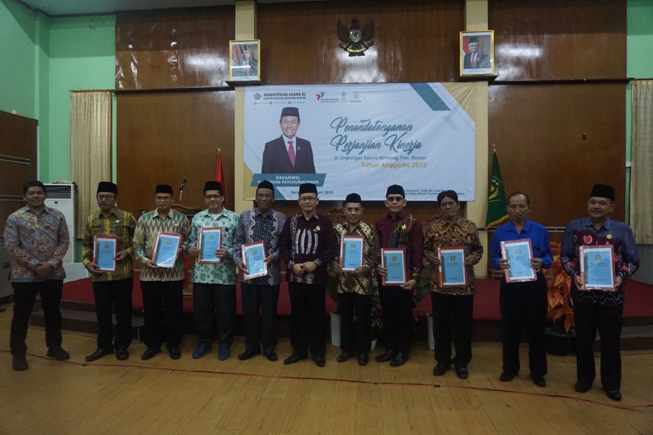 Penandatanganan perjanjian kinerja tahun 2023.