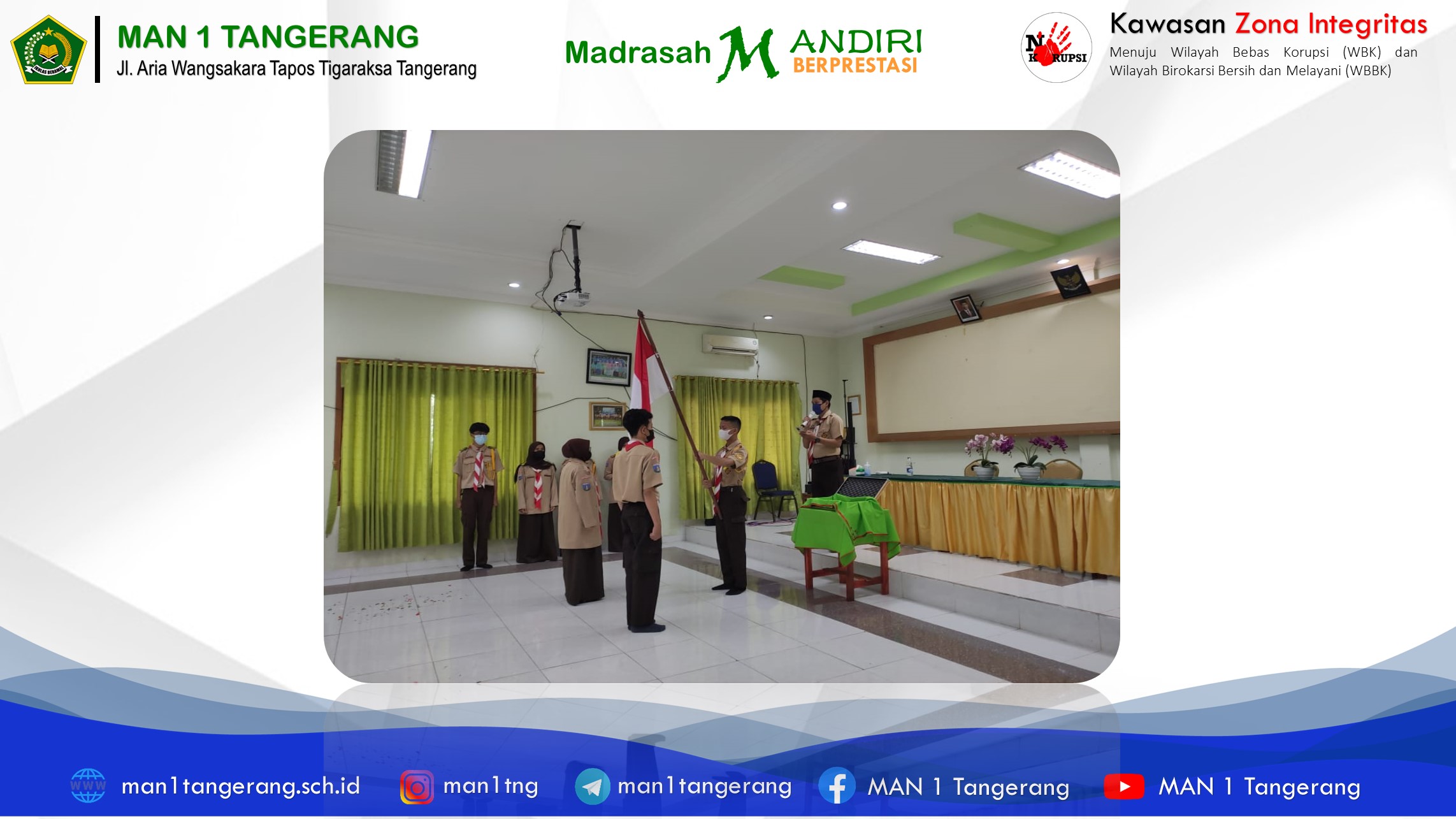Serah Terima Jabatan Dewan Ambalan MAN 1 Tangerang