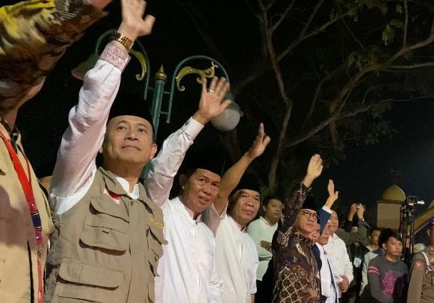 Pelepasan jamaah haji Kota Serang kloter JKG 05.