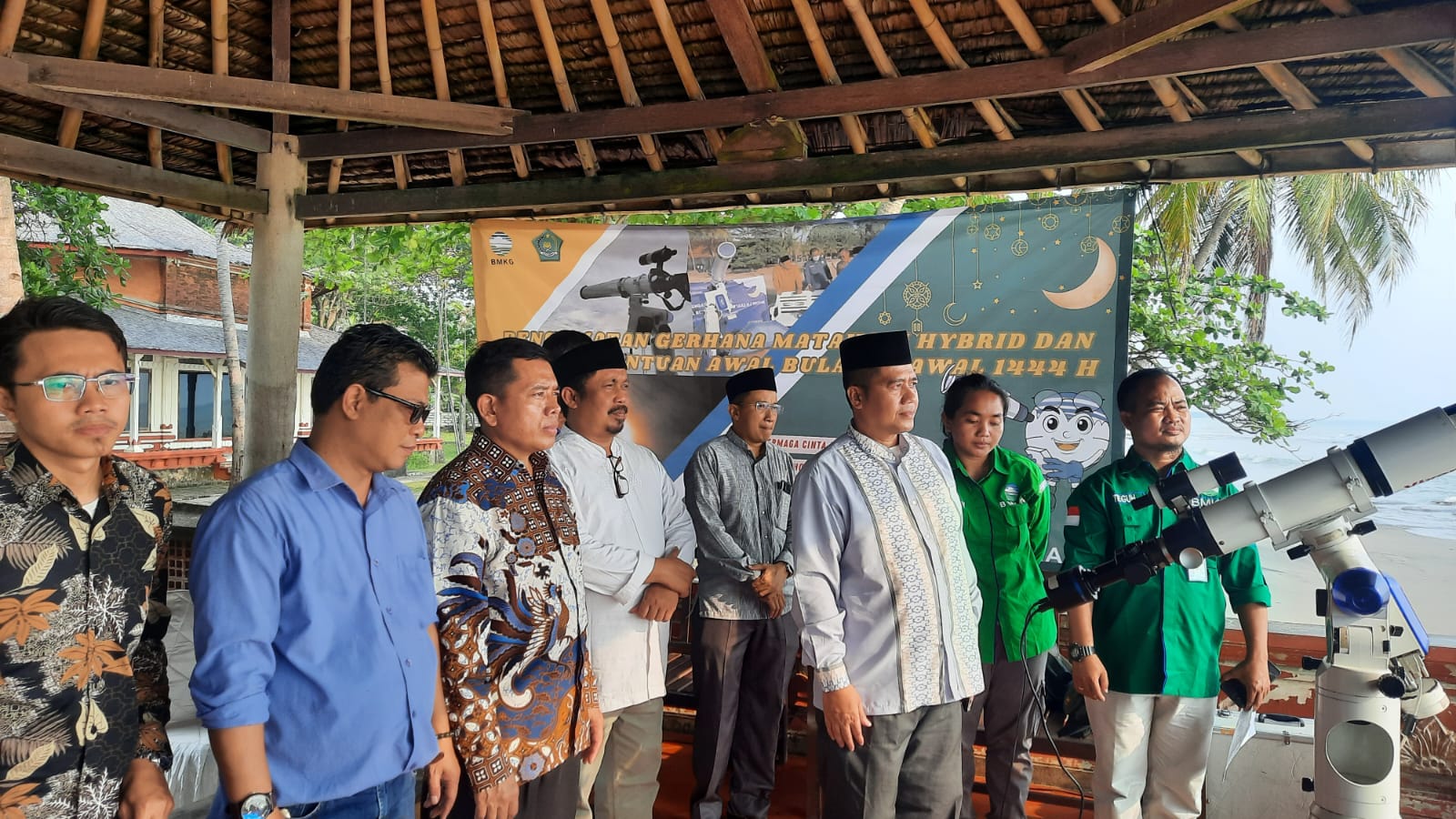 Rukyatul hilal 1 Syawal 1444 H Kanwil Kemenag Banten