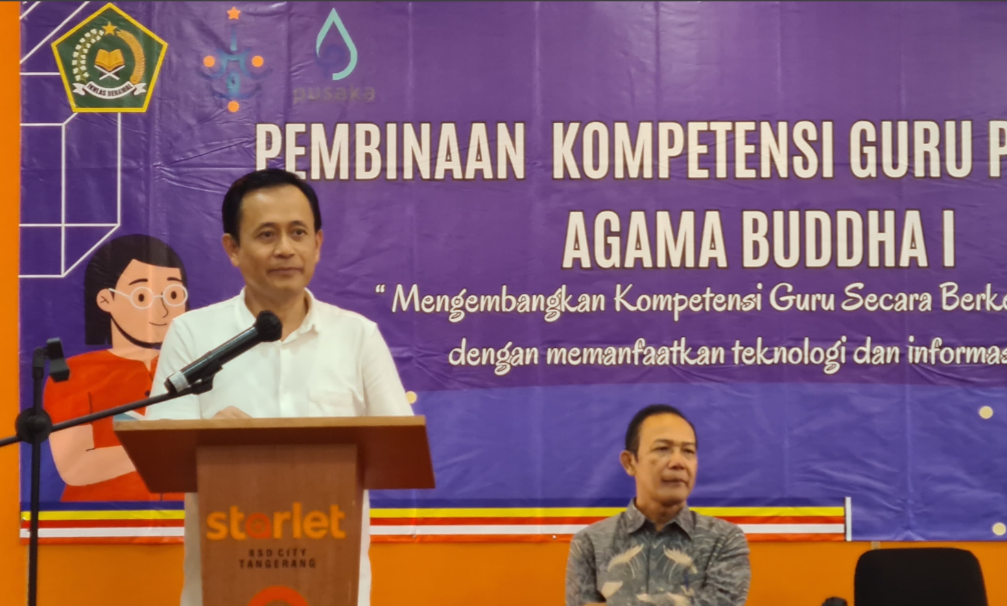 Kakanwil Saat Membuka Kegiatan