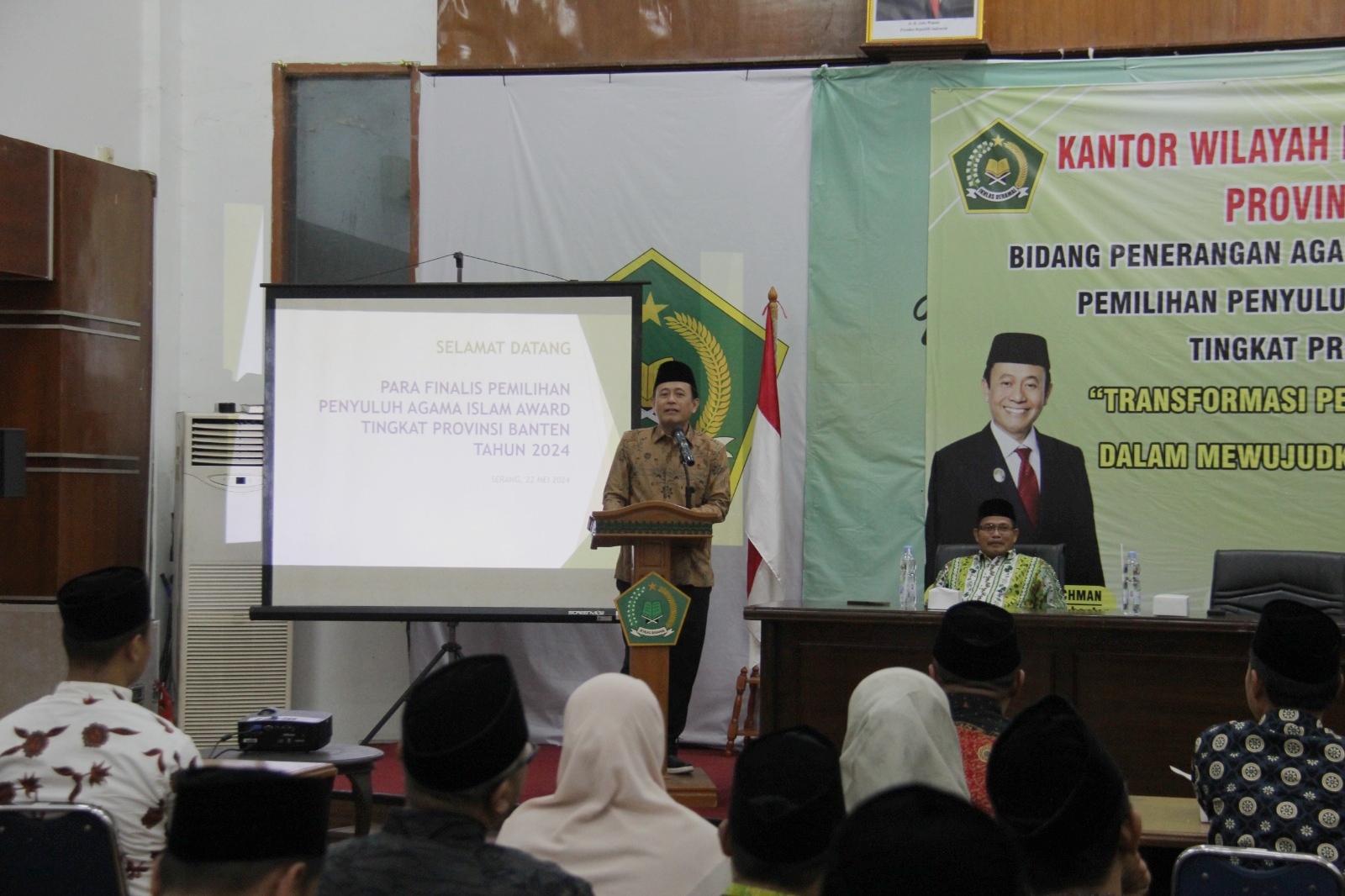 Kepala Kanwil Kemenag Banten, Nanang Fatchurochman.