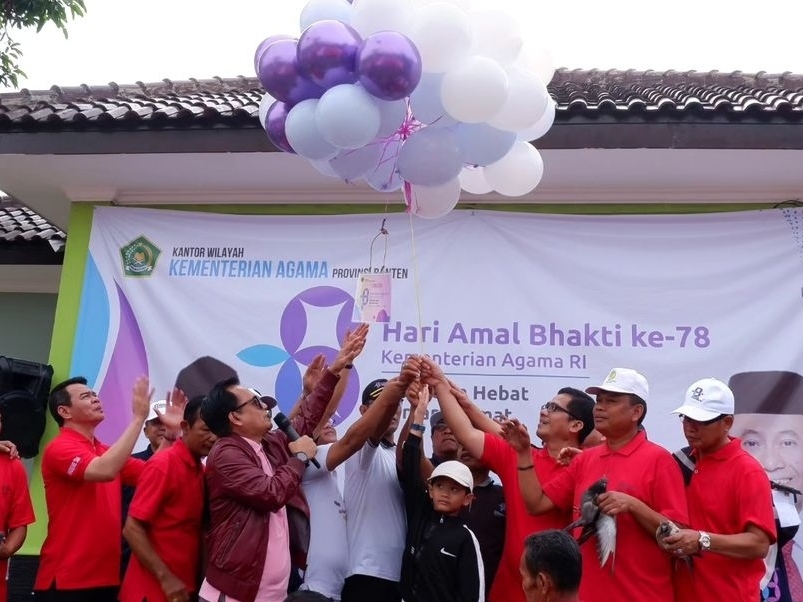 Launching HAB ke-78 Kemenag Banten.