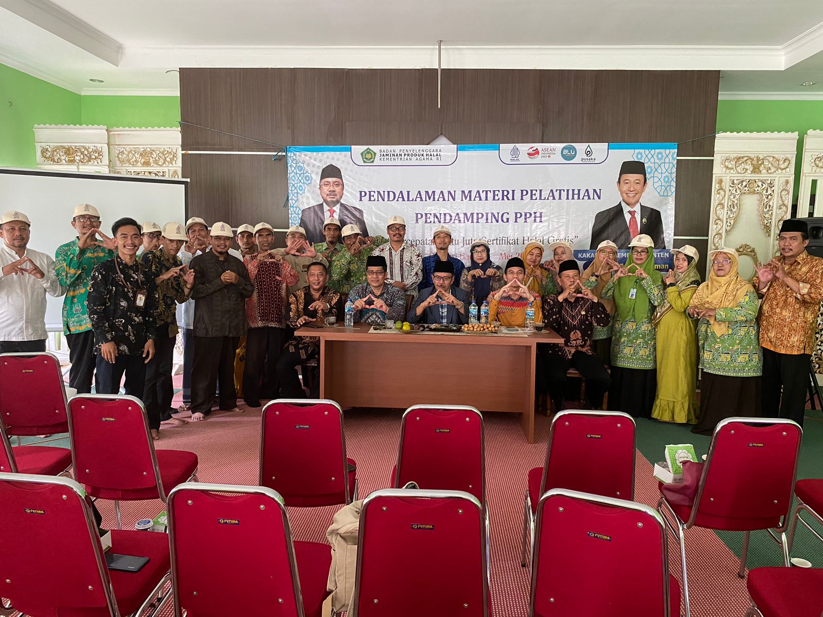 Pendalaman materi pelatihan bagi pendamping PPH.